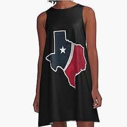 Art Houston Texans A-Line Dress