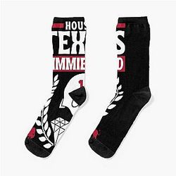 Art Houston Texans Socks