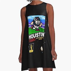 Art Houston Texans A-Line Dress