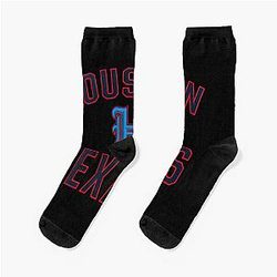 Art Houston Texans Socks