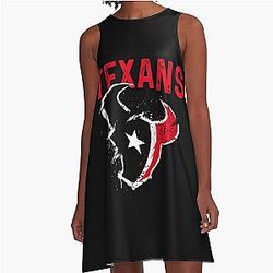Art Houston Texans A-Line Dress