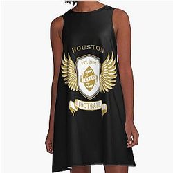 Art Houston Texans A-Line Dress