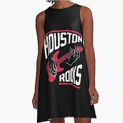 Art Houston Texans A-Line Dress