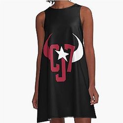 Art Houston Texans A-Line Dress