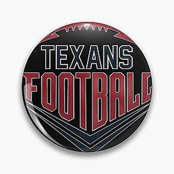 Art Houston Texans Pin