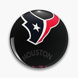 Art Houston Texans Pin