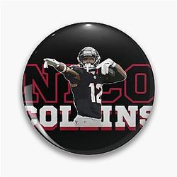 Art Houston Texans Pin