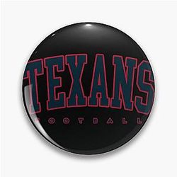 Art Houston Texans Pin