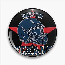 Art Houston Texans Pin