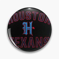 Art Houston Texans Pin