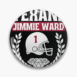 Art Houston Texans Pin