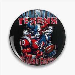 Art Houston Texans Pin