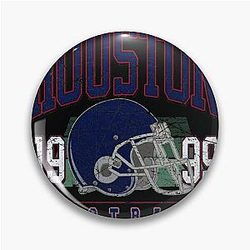 Art Houston Texans Pin