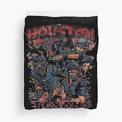 Art Houston Texans Duvet Cover