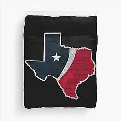 Art Houston Texans Duvet Cover