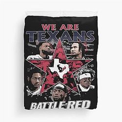 Art Houston Texans Duvet Cover