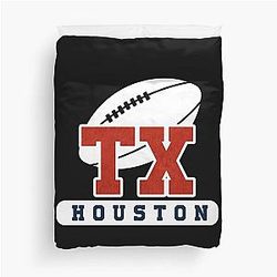 Art Houston Texans Duvet Cover