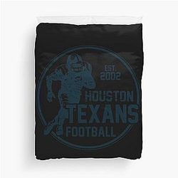 Art for Houston Texans Duvet Cover