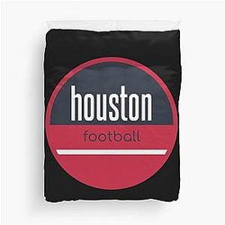 Art for Houston Texans Duvet Cover