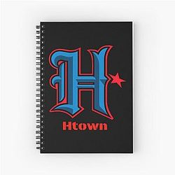 Art Houston Texans Spiral Notebook