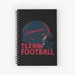 Art Houston Texans Spiral Notebook