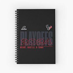 Art Houston Texans Spiral Notebook