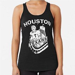 Art Houston Texans Racerback Tank Top