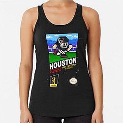 Art Houston Texans Racerback Tank Top