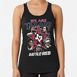 Art Houston Texans Racerback Tank