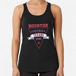 Art Houston Texans Racerback Tank Top