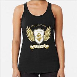 Art Houston Texans Racerback Tank Top