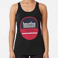 Art Houston Texans Racerback Tank Top