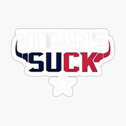 Art Houston Texans Sticker