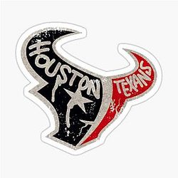 Art Houston Texans Sticker