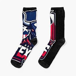 Art Houston Texans Socks