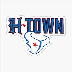 Art, Houston Texans Sticker