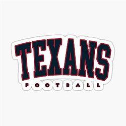 Art Houston Texans Sticker