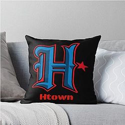 Art Houston Texans Throw Pillow