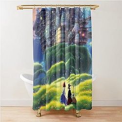 Howl's Moving Castle Shower Curtain