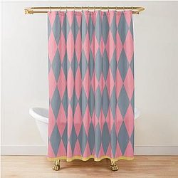 Howl's Moving Castle Pattern Shower Curtain