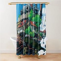Howl's Moving Castle Shower Curtain