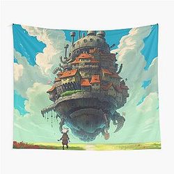 Howl's Moving Castle Tapestry