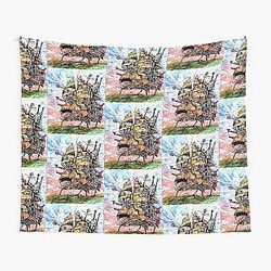 Howl's Moving Castle Tapestry