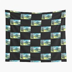 Howl's Moving Castle in 4K Hd Tapestry