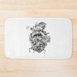 Howl's Castle Bath Mat