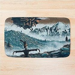 Howl's Moving Castle Bath Mat
