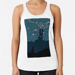Howl's Moving Castle Racerback Tank Top