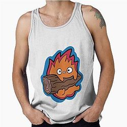 Calcifer Howl's Moving Castle Tank Top