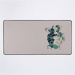 Howl's Moving Castle Desk Mat