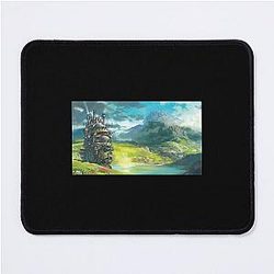 Howl's Moving Castle in 4k HD Mouse Pad